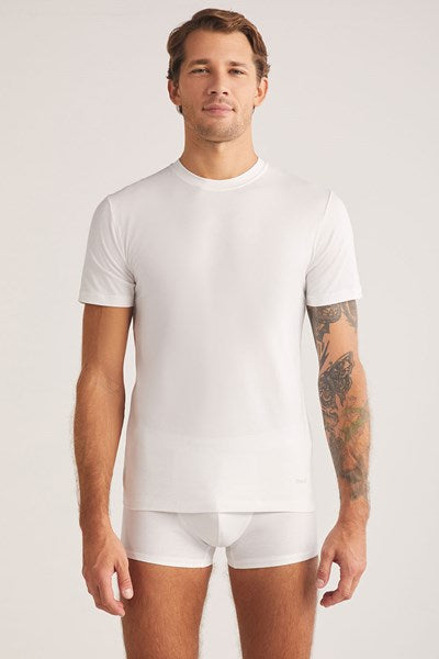 KOM James Bisiklet Yaka 2 li Erkek Tshirt