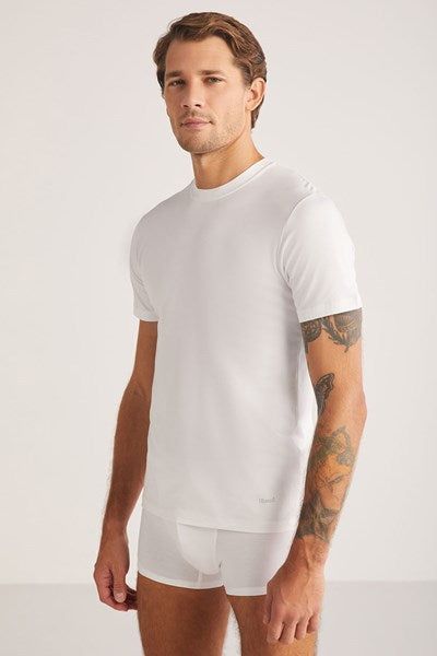 KOM James Bisiklet Yaka 2 li Erkek Tshirt