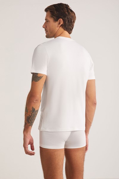 KOM James Bisiklet Yaka 2 li Erkek Tshirt