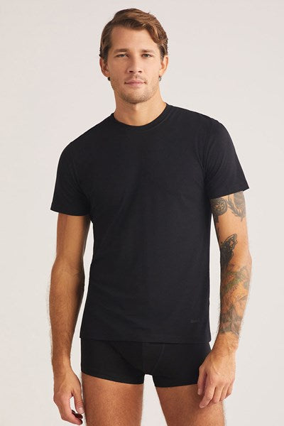 KOM James Bisiklet Yaka 2 li Erkek Tshirt