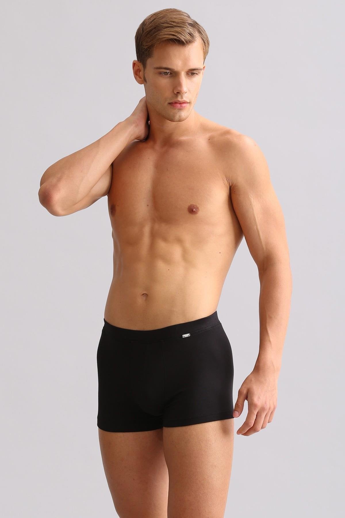 MISIRLI Bambu ZEUS LUXURY Regular Fit Metal Armalı Erkek Boxer