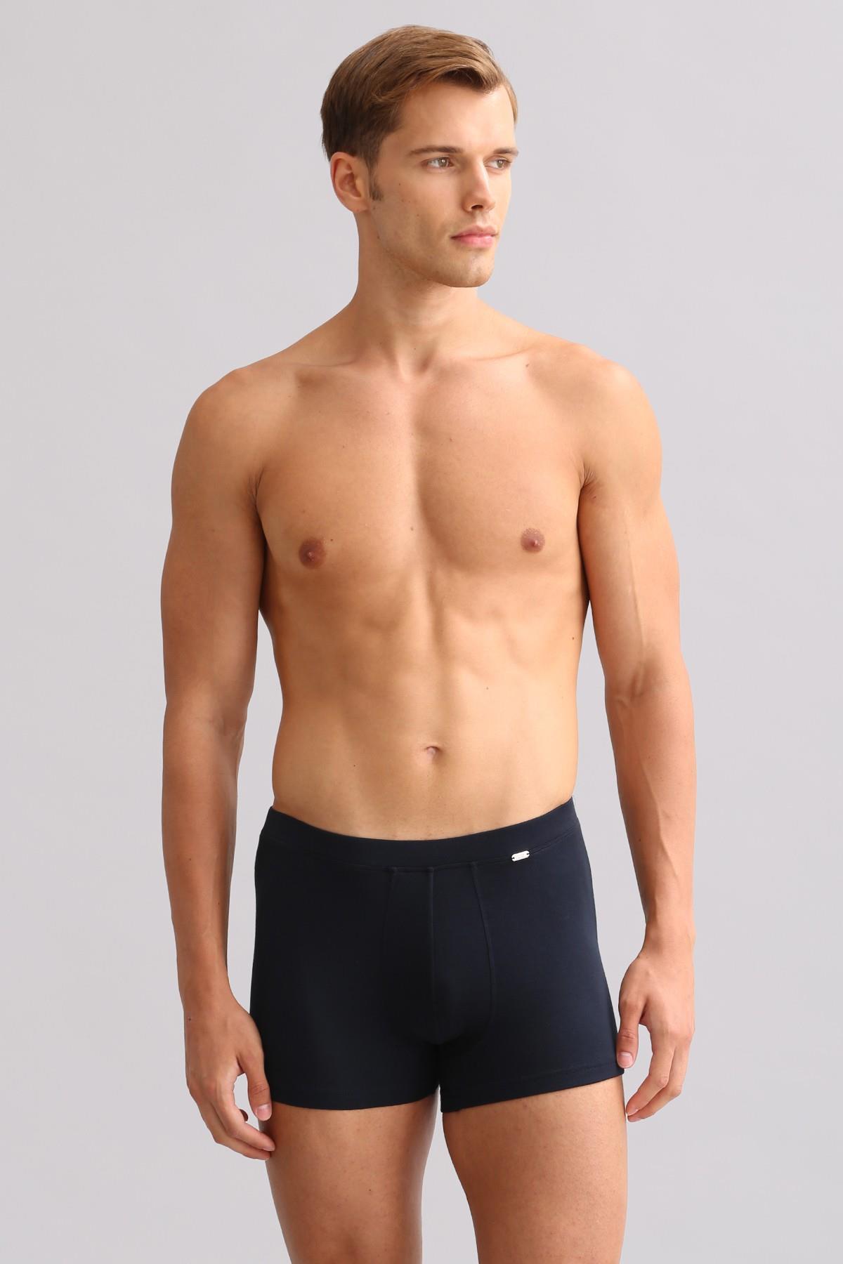 MISIRLI Bambu ZEUS LUXURY Regular Fit Metal Armalı Erkek Boxer