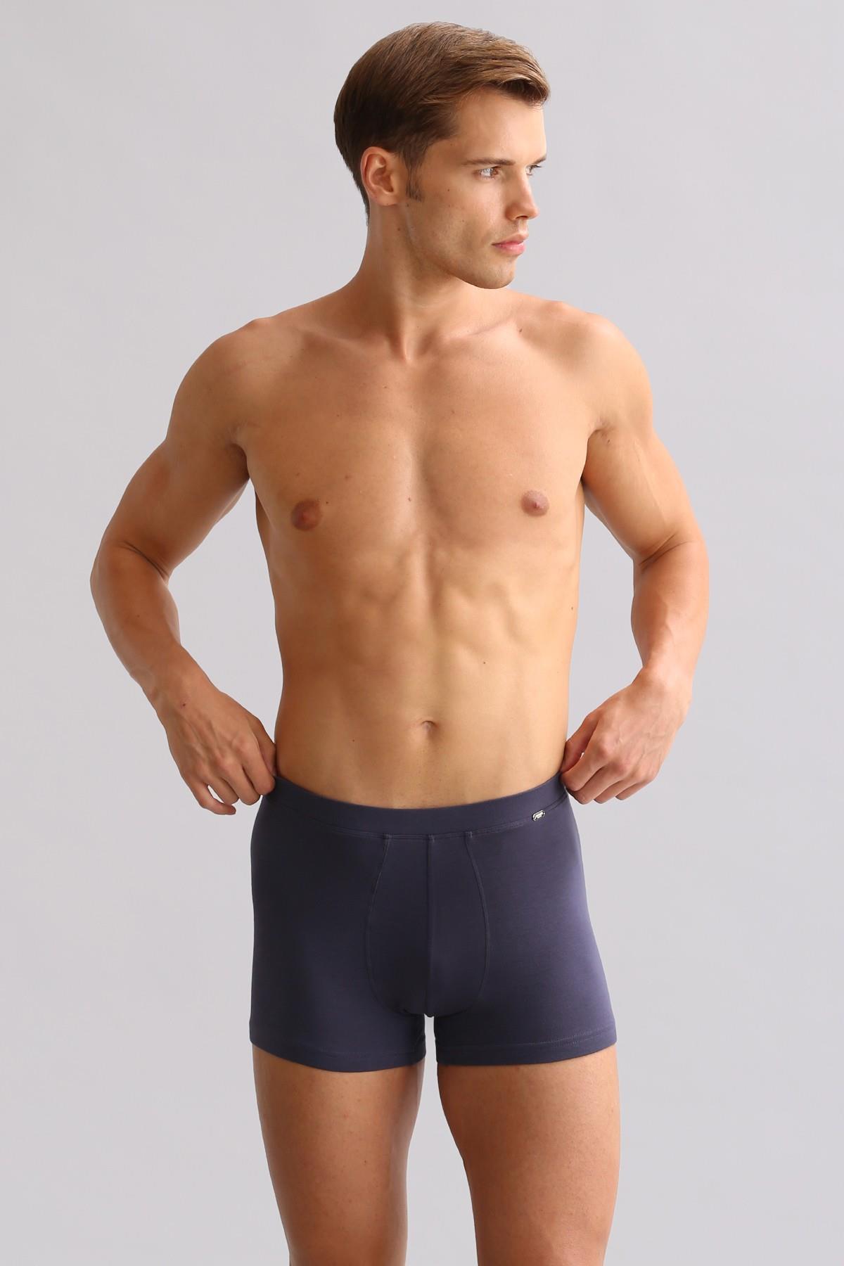 MISIRLI Bambu ZEUS LUXURY Regular Fit Metal Armalı Erkek Boxer