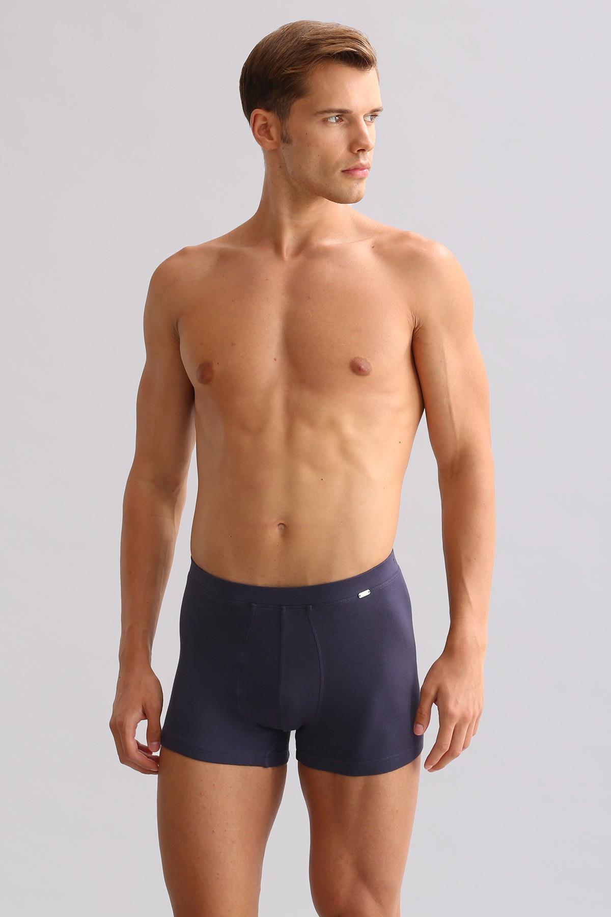 MISIRLI Bambu ZEUS LUXURY Regular Fit Metal Armalı Erkek Boxer