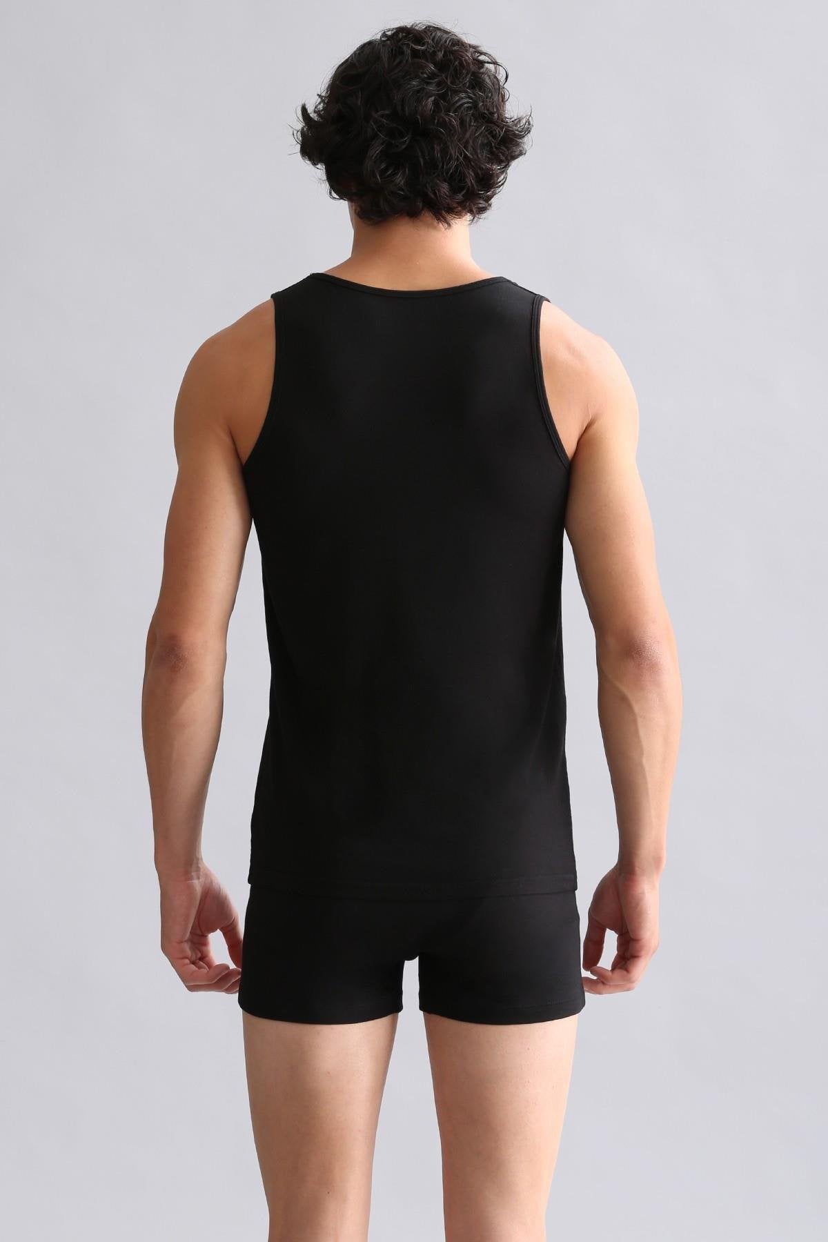 MISIRLI Modal by TENCEL HERCULES Slim Fit Basic Erkek Atlet