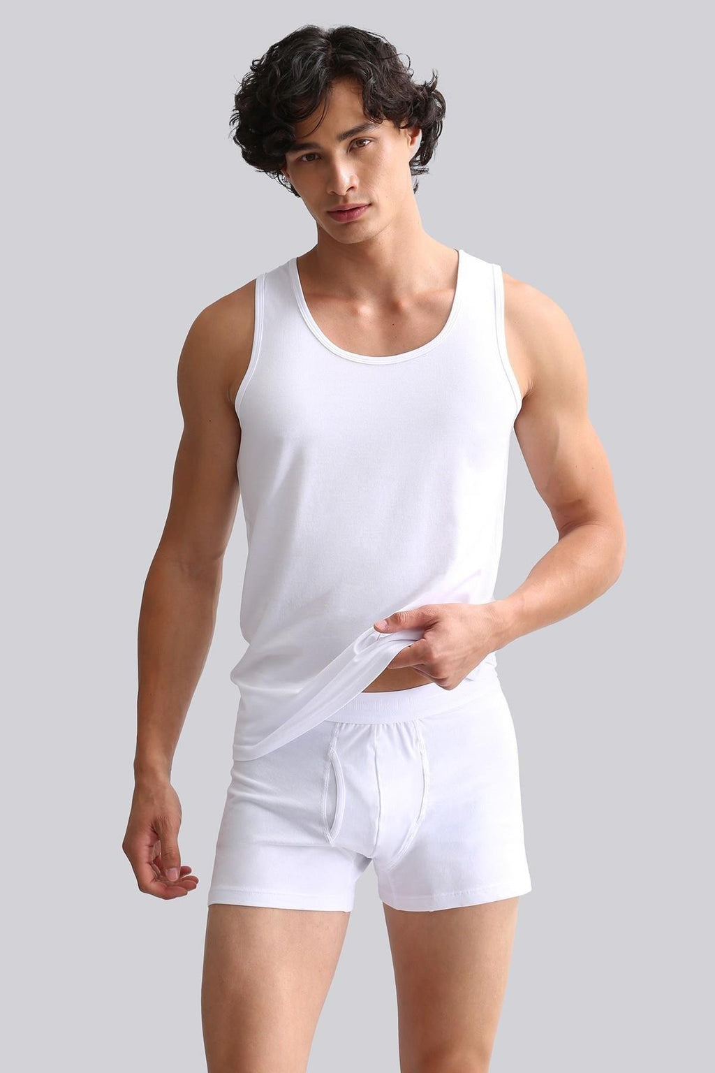 MISIRLI Modal by TENCEL HERCULES Slim Fit Basic Erkek Atlet