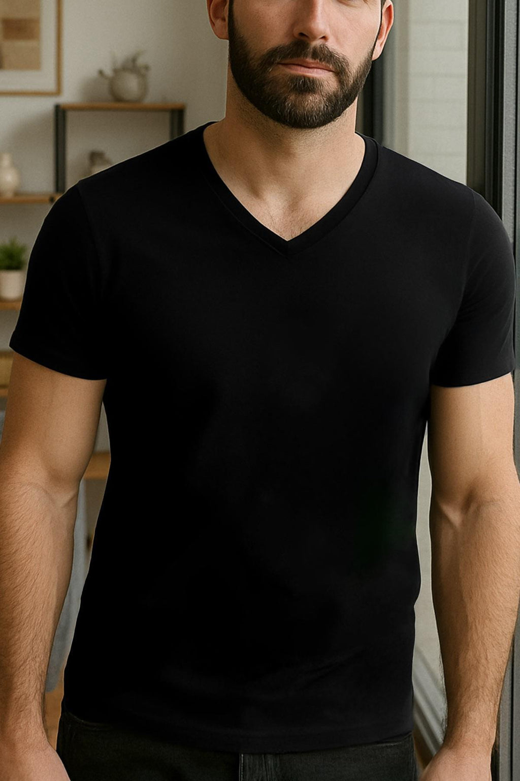 MISIRLI Modal V Yaka Regular Fit Erkek Fanila