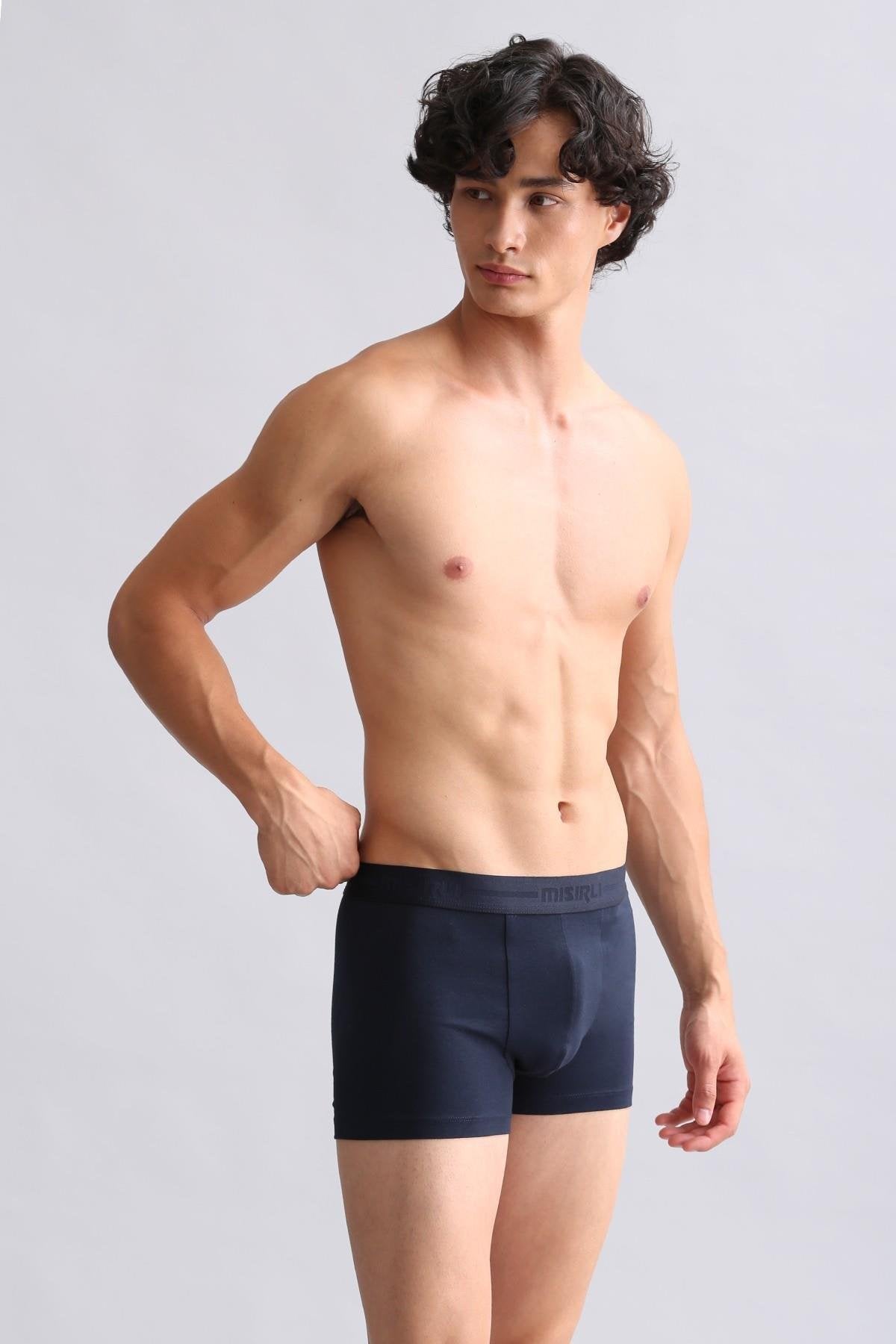 MISIRLI Organik Pamuklu Klasik Erkek Boxer