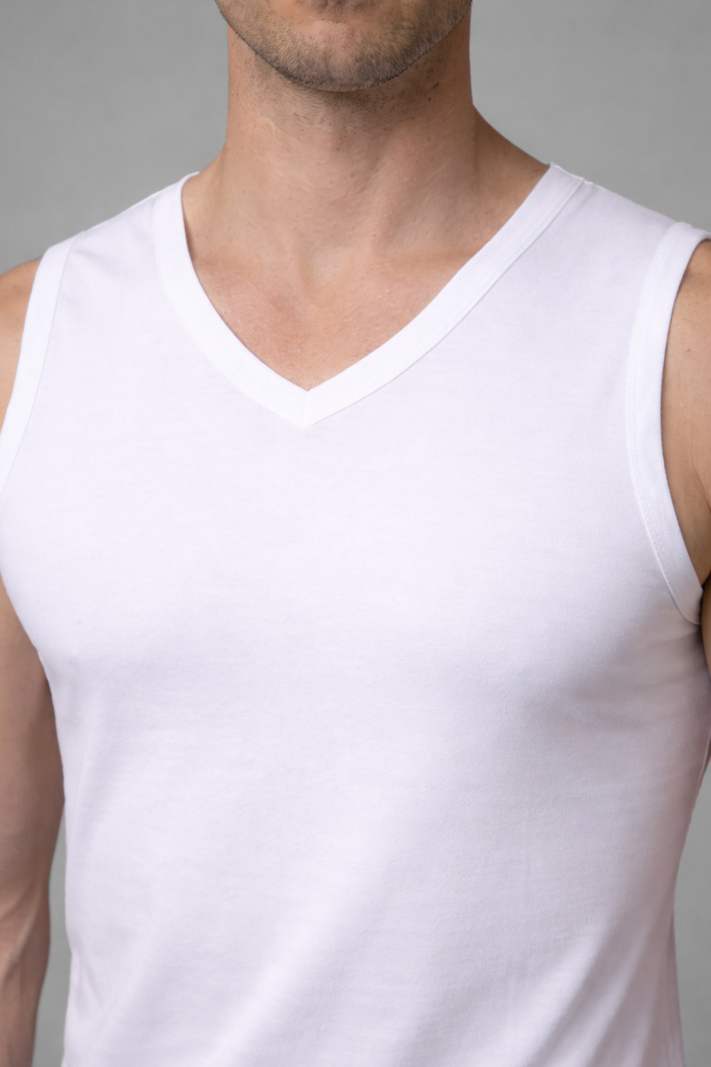 MISIRLI Modal V Yaka Sporcu Regular Fit Erkek Atlet
